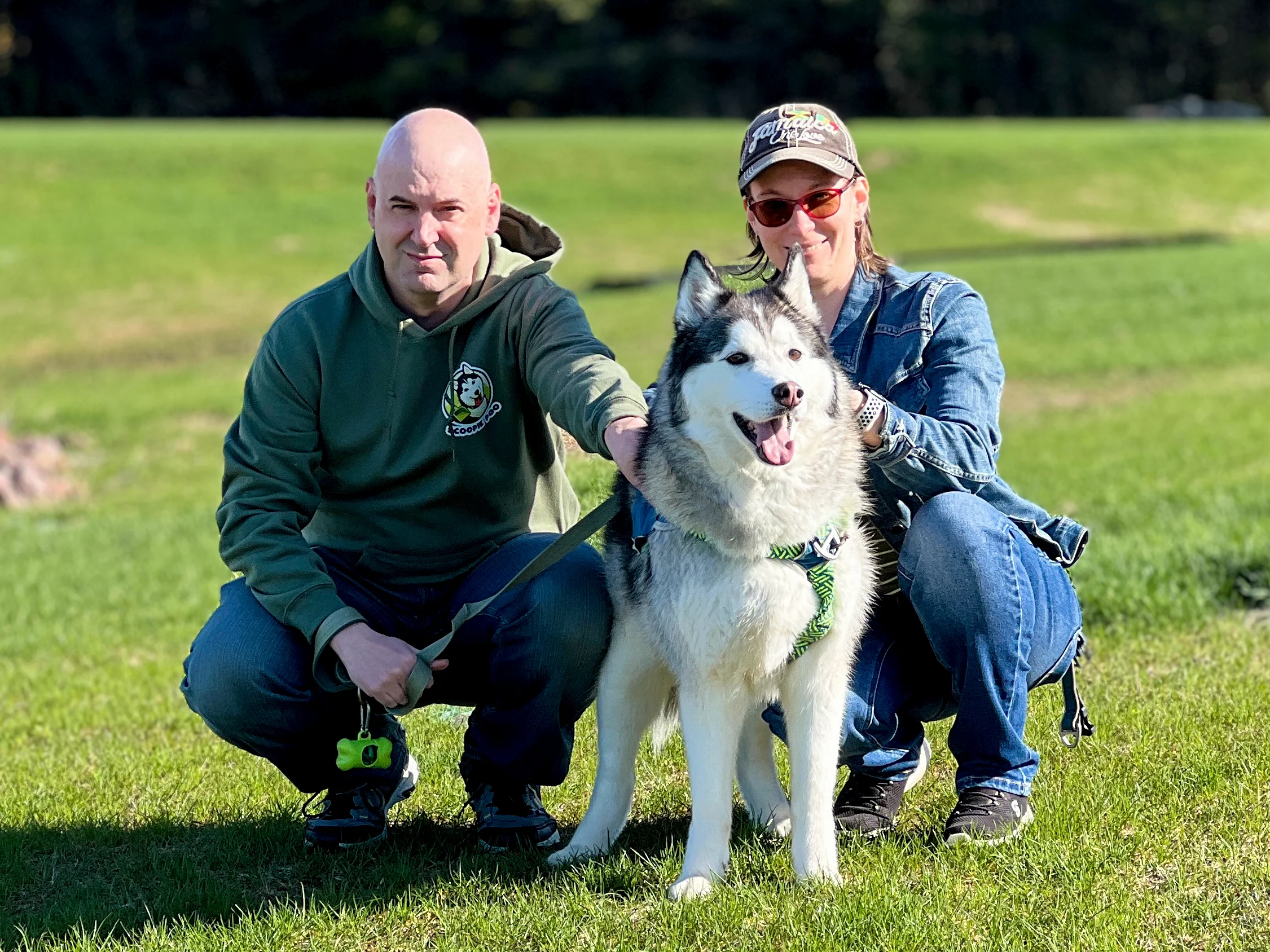 Greg-and-Link-at-the-River-scopie-poo-pet-waste-removal-services-merrill-wisconsin